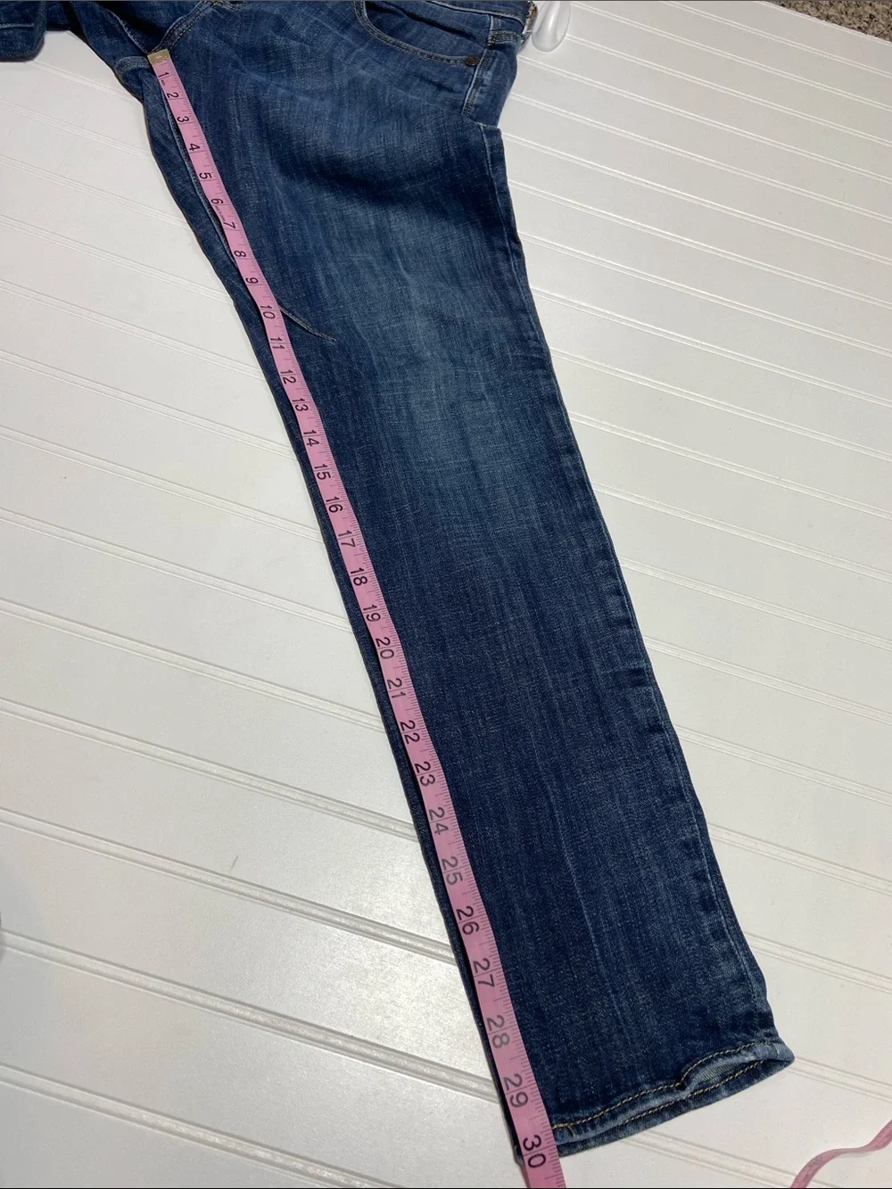 Rock & Republic Emo Y2K Style Denim Jeans Size 6 Indigo Skinny EUC